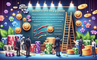 Kako odabrati pravi casino bonus bez uvjeta za klađenje