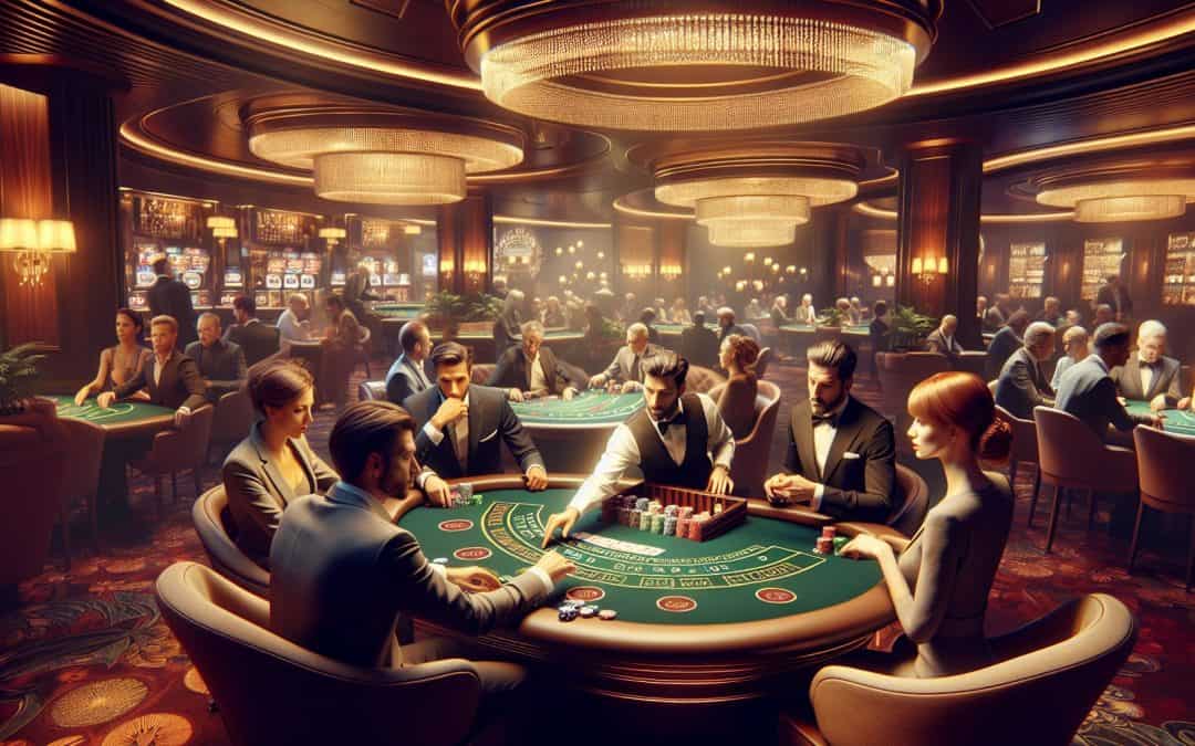 Kako se ponašati za stolom u casinu uživo