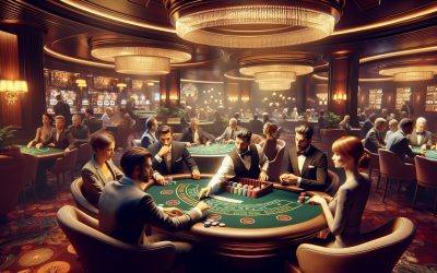 Kako se ponašati za stolom u casinu uživo