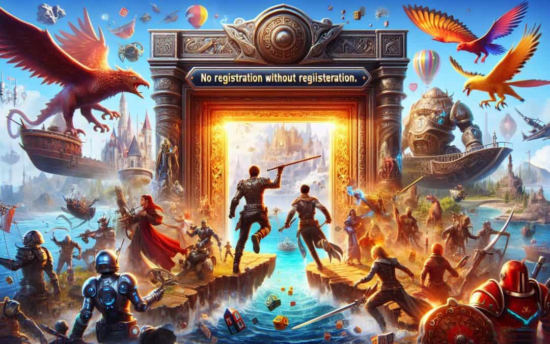 Igre koje omogućuju igranje bez registracije