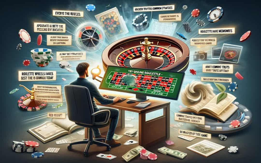 Online rulet – pravila, strategije i mitovi