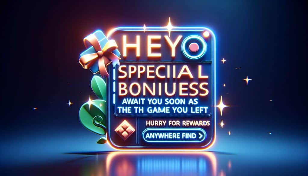 Bonusi koji se pojavljuju kad napustite igru Bonusi koji se pojavljuju kad napustite igru